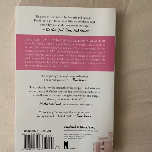 Taking Flight by Michaela Deprince Book - Picture 2 of 2